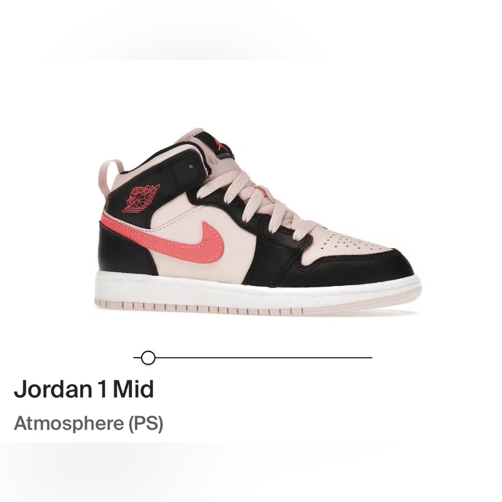 Jordan 1 Mid
Atmosphere (PS) - size 4.5 youth